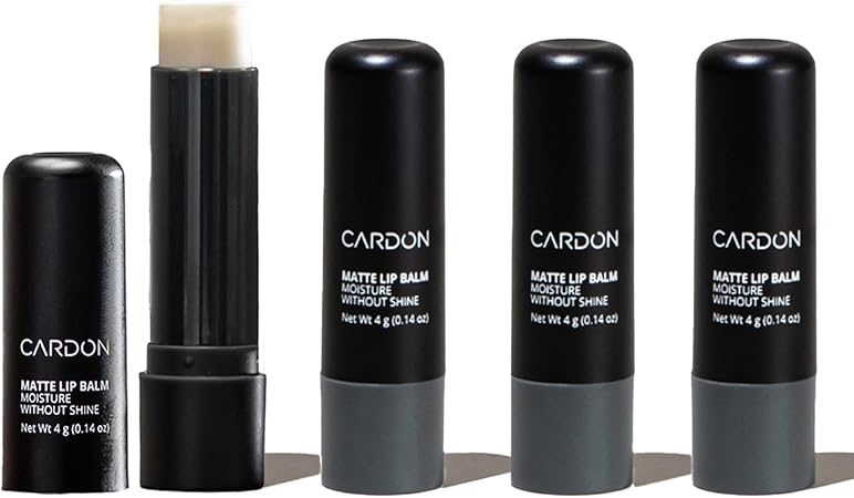 Cardon LIP BALM FOR MEN - MATTE FINISH, ANTI-SHINE - DEEPLY HYDRATING LIP MOISTURIZER FOR DRY, CHAPPED LIPS THAT SMOOTH AND SOOTHES WITH KOREAN FORMULATION - 4 PACK - Image 5